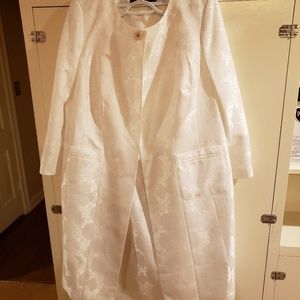 John Meyer white 2pc plus size dress suit